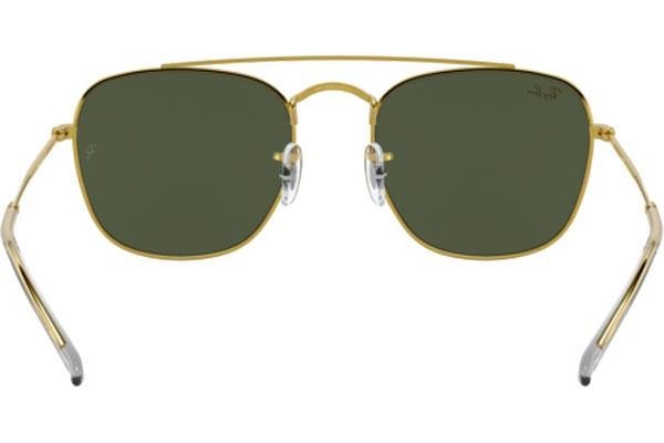 Слънчеви очила Ray-Ban RB3557 919631 Квадратни Златна