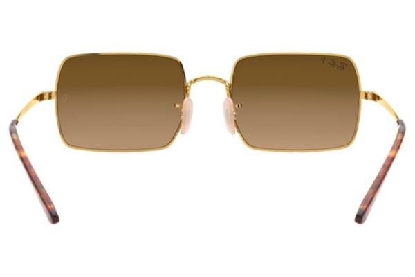 Слънчеви очила Ray-Ban Rectangle RB1969 9147M2 Polarized Квадратни Златна