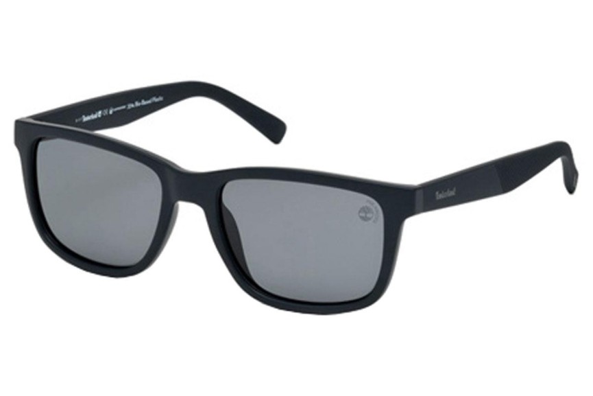 Слънчеви очила Timberland TB9125 91D Polarized Квадратни Синя