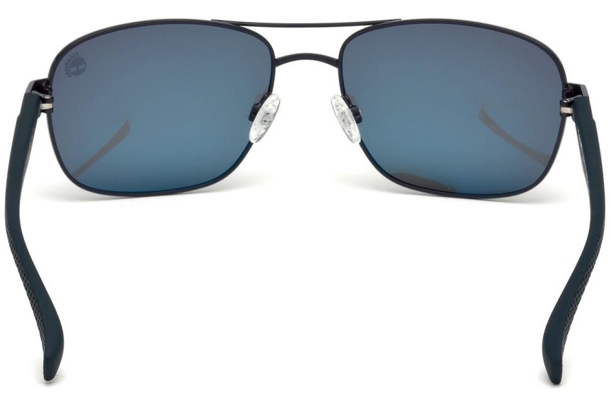 Слънчеви очила Timberland TB9136 91D Polarized Пилотни Синя