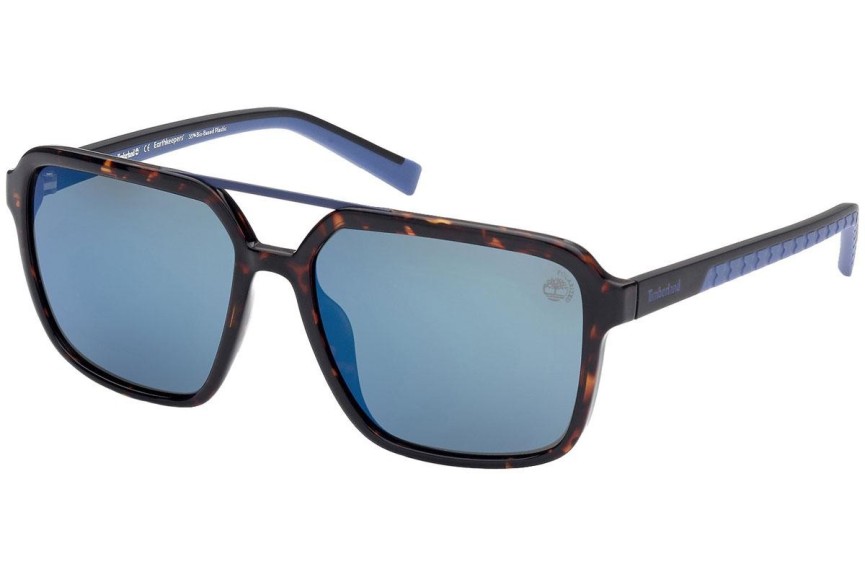 Слънчеви очила Timberland TB9244 52D Polarized Пилотни Хавана