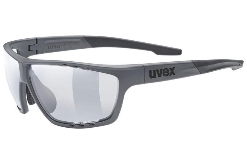 Слънчеви очила uvex sportstyle 706 v Dark Grey Mat S1-S3 Правоъгълни Сива