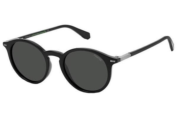 Слънчеви очила Polaroid PLD2116/S 807/M9 Polarized Заоблени Черна