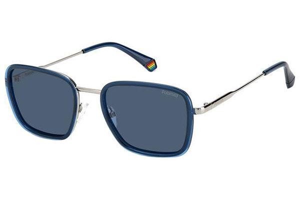 Слънчеви очила Polaroid PLD6146/S PJP/C3 Polarized Правоъгълни Синя