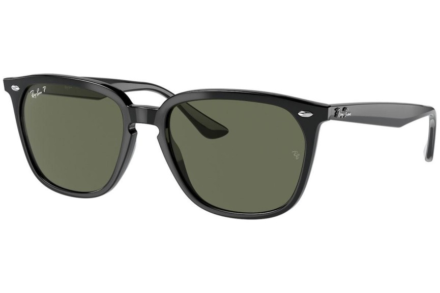 Слънчеви очила Ray-Ban RB4362 601/9A Polarized Квадратни Черна