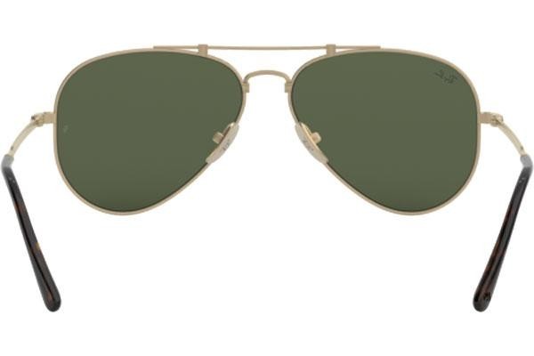 Слънчеви очила Ray-Ban Titanium Titanium Collection RB8125 913658 Пилотни Златна