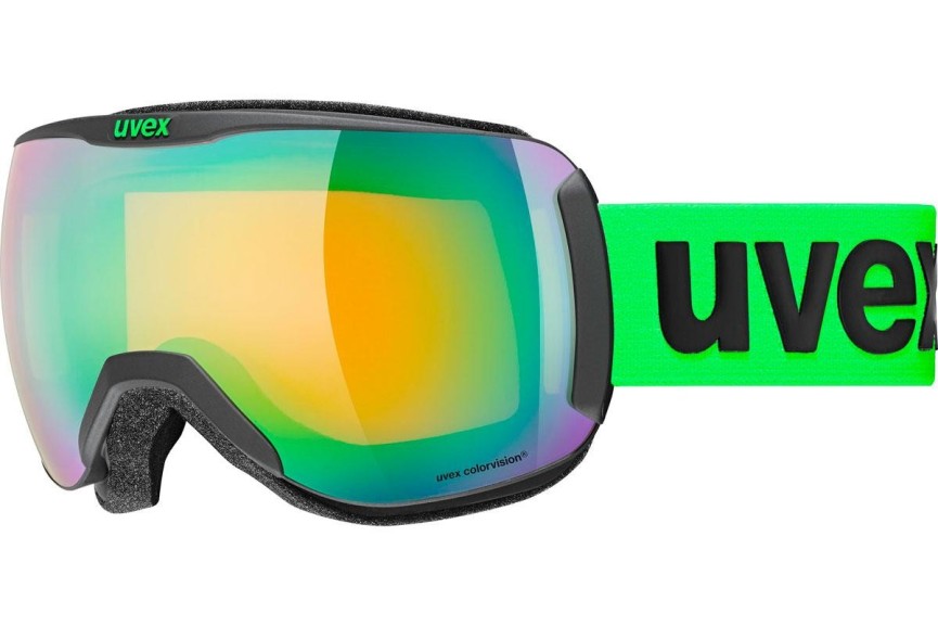 Ски очила uvex downhill 2100 CV Black Mat С единични стъкла | Shield Черна