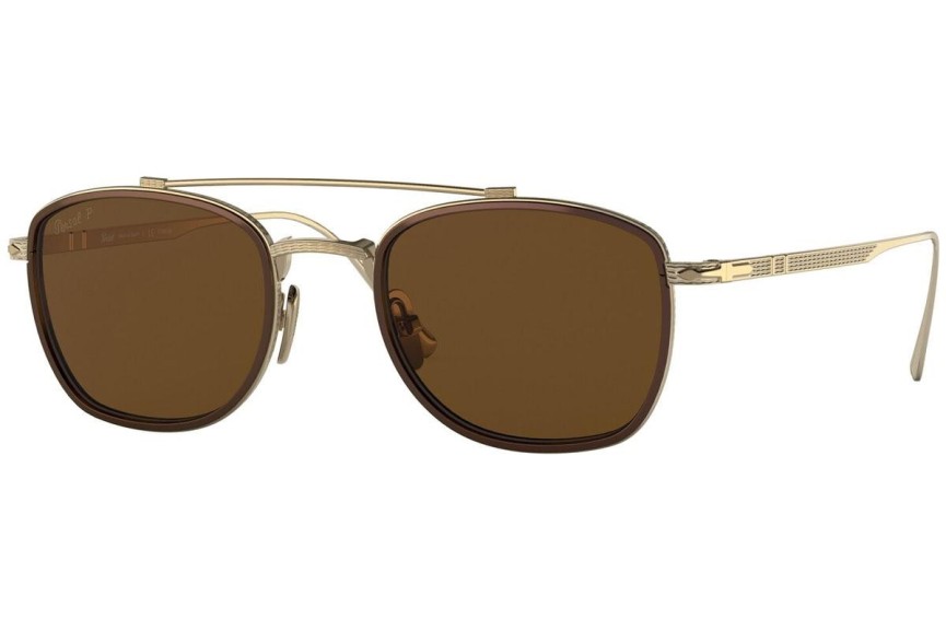 Слънчеви очила Persol PO5005ST 800957 Polarized Квадратни Златна