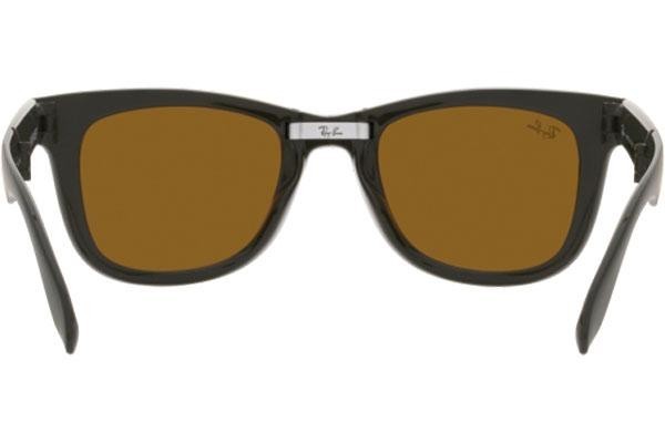 Слънчеви очила Ray-Ban Folding Wayfarer RB4105 657533 Квадратни Зелена