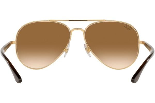 Слънчеви очила Ray-Ban RB3675 001/51 Пилотни Златна