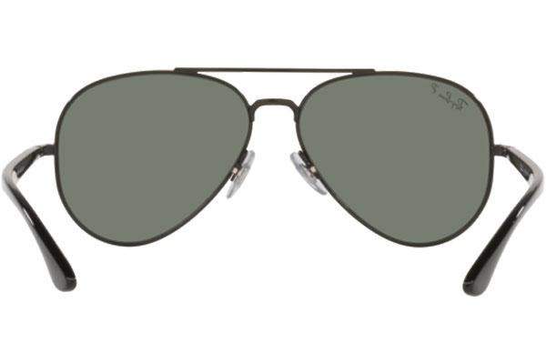 Слънчеви очила Ray-Ban RB3675 002/58 Polarized Пилотни Черна