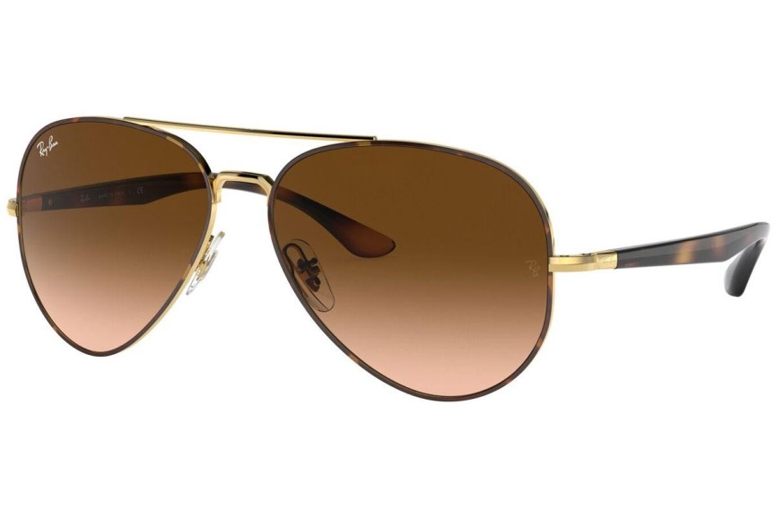 Слънчеви очила Ray-Ban RB3675 9127A5 Пилотни Златна