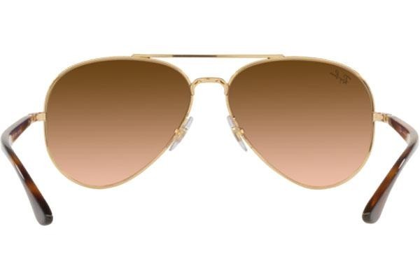 Слънчеви очила Ray-Ban RB3675 9127A5 Пилотни Златна