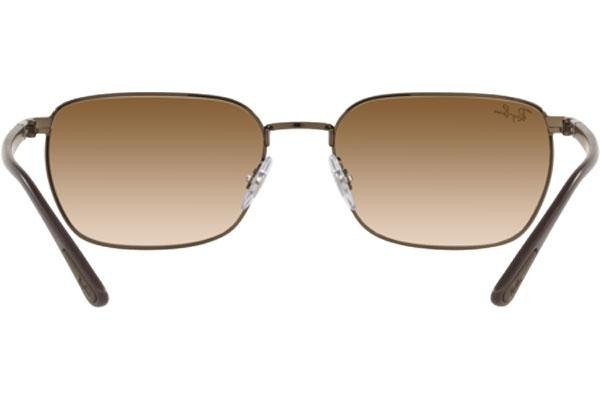 Слънчеви очила Ray-Ban RB3684 014/51 Правоъгълни Кафява