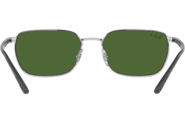 Слънчеви очила Ray-Ban Chromance Collection RB3684CH 003/P1 Polarized Правоъгълни Сребърна