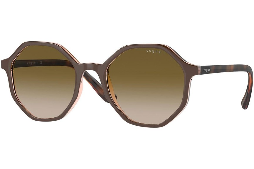 Слънчеви очила Vogue Eyewear VO5222S 296213 Заоблени Кафява