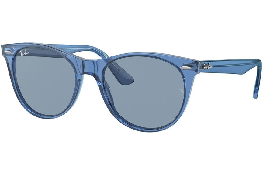 Слънчеви очила Ray-Ban Wayfarer II RB2185 658756 Квадратни Синя