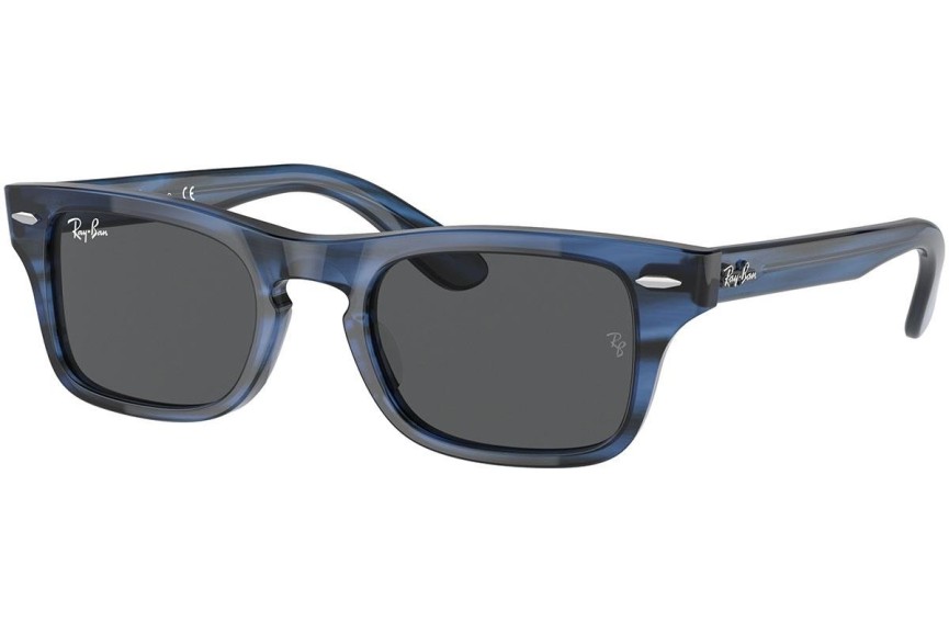 Слънчеви очила Ray-Ban Junior Burbank Jr RJ9083S 707287 Правоъгълни Синя