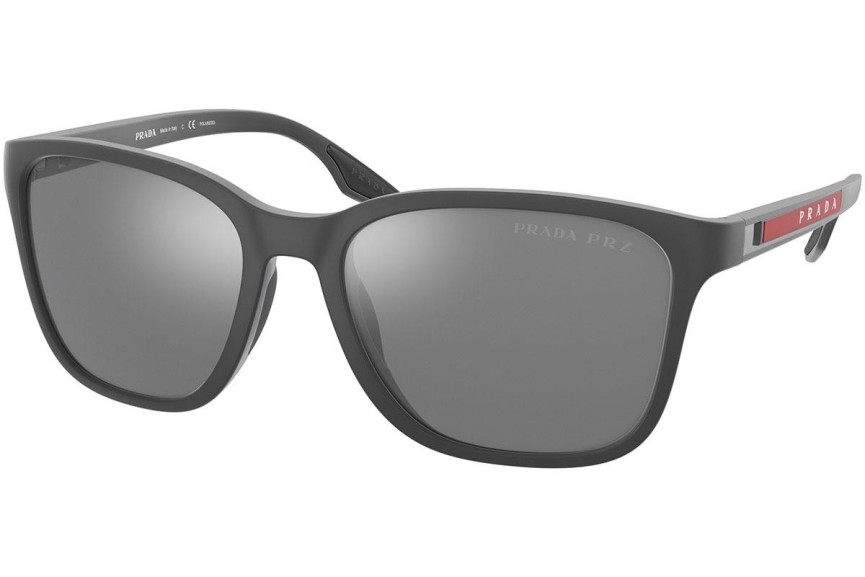 Слънчеви очила Prada Linea Rossa PS02WS UFK07H Polarized Квадратни Сива