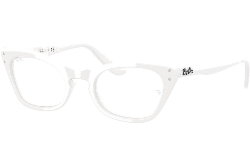 Очила Ray-Ban Junior Miss Burbank RY9099V 3890 Око на котка Бяла