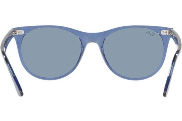 Слънчеви очила Ray-Ban Wayfarer II RB2185 658756 Квадратни Синя