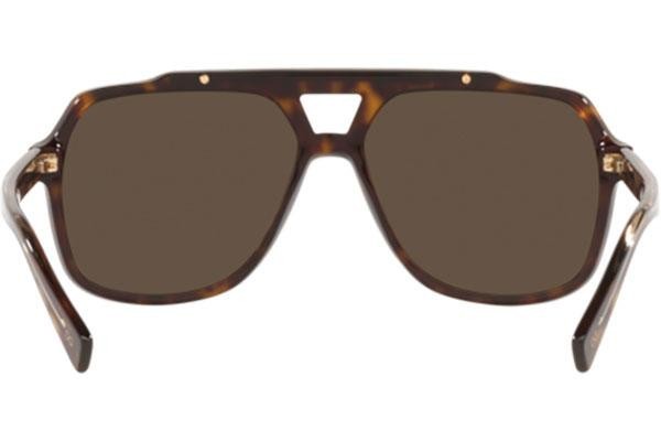 Слънчеви очила Dolce & Gabbana DG4388 502/73 Пилотни Хавана