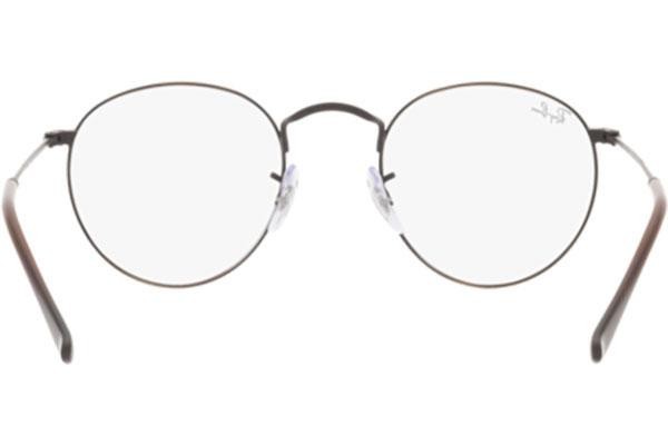 Очила Ray-Ban Round Metal Classic RX3447V 3120 Заоблени Кафява