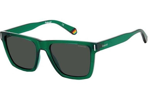 Слънчеви очила Polaroid PLD6176/S 1ED/M9 Polarized Квадратни Зелена