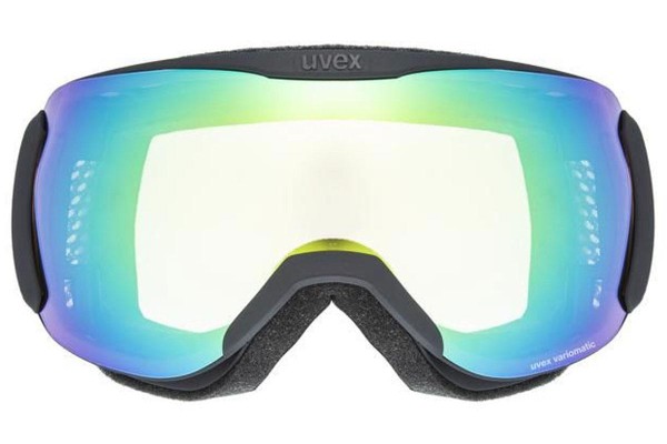 Ски очила uvex downhill 2100 V Black Mat S1-S3 Photochromic С единични стъкла | Shield Черна