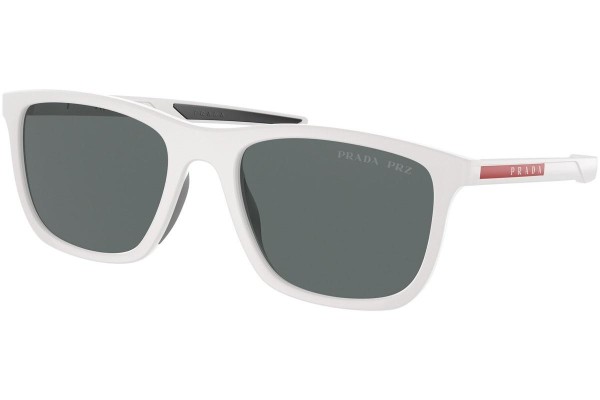 Слънчеви очила Prada Linea Rossa PS10WS TWK02G Polarized Квадратни Бяла