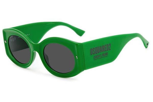 Слънчеви очила Dsquared2 D20071/S 1ED/IR Овални Зелена