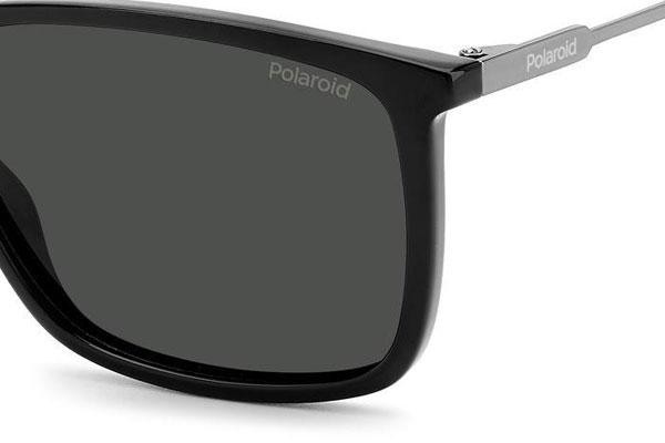 Слънчеви очила Polaroid PLD4130/S/X 807/M9 Polarized Правоъгълни Черна