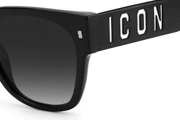 Слънчеви очила Dsquared2 ICON0005/S 80S/9O Квадратни Черна