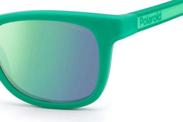 Слънчеви очила Polaroid Junior PLD8031/S 619/5Z Polarized Квадратни Зелена