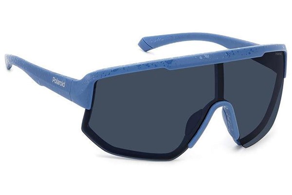 Слънчеви очила Polaroid PLD7047/S FLL/C3 Polarized С единични стъкла | Shield Синя