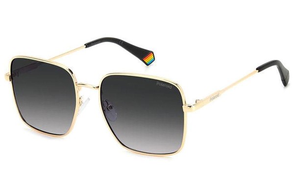 Слънчеви очила Polaroid PLD6194/S/X J5G/WJ Polarized Квадратни Златна