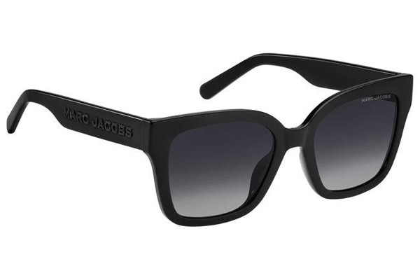 Слънчеви очила Marc Jacobs MARC658/S 08A/WJ Polarized Квадратни Черна