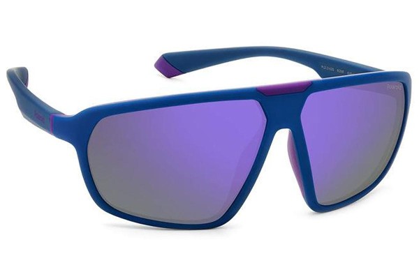 Слънчеви очила Polaroid PLD2142/S 802/MF Polarized С голям размер Синя