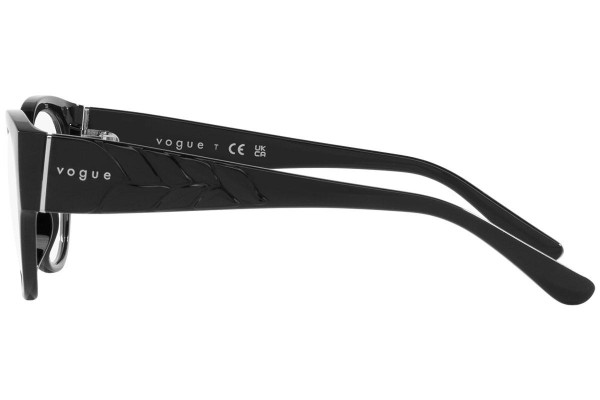 Очила Vogue Eyewear VO5482 W44 Заоблени Черна