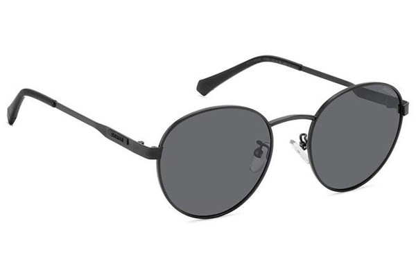 Слънчеви очила Polaroid PLD2144/G/S/X 003/M9 Polarized Овални Черна