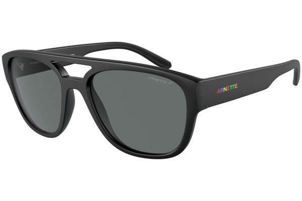 Слънчеви очила Arnette Mew2 AN4327 290081 Polarized Пилотни Черна