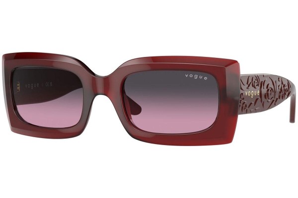 Слънчеви очила Vogue Eyewear VO5526S 309490 Правоъгълни Червена