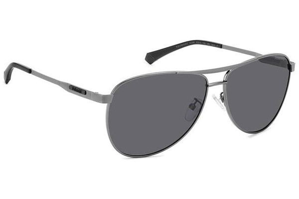 Слънчеви очила Polaroid PLD2160/G/S/X KJ1/M9 Polarized Пилотни Сива