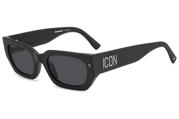 Слънчеви очила Dsquared2 ICON0017/S 003/IR Правоъгълни Черна