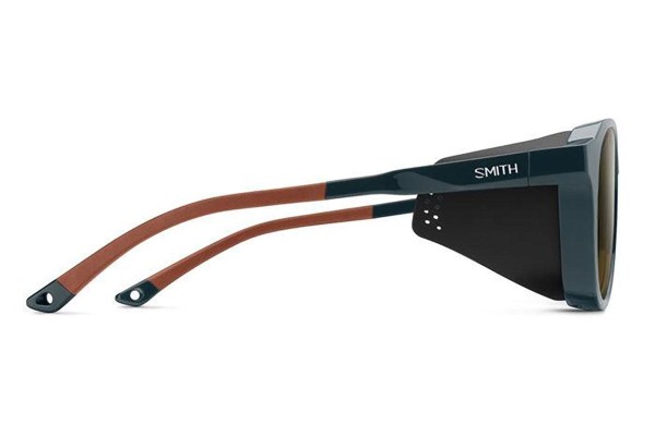 Слънчеви очила Smith VENTURE S9W/L5 Polarized Заоблени Синя