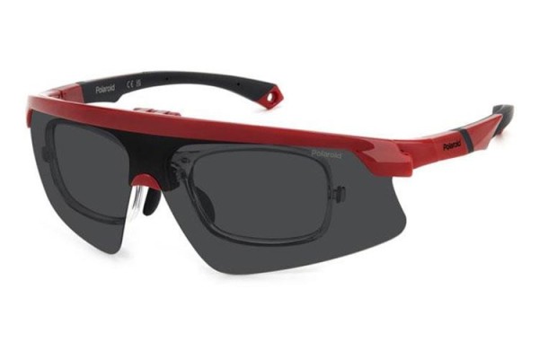 Слънчеви очила Polaroid PLD7056/CI/S C9A/M9 Polarized Правоъгълни Червена