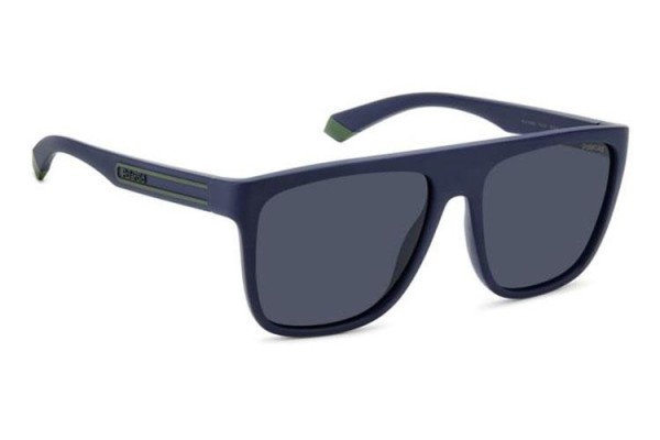 Слънчеви очила Polaroid PLD2162/S FLL/C3 Polarized Flat Top Синя