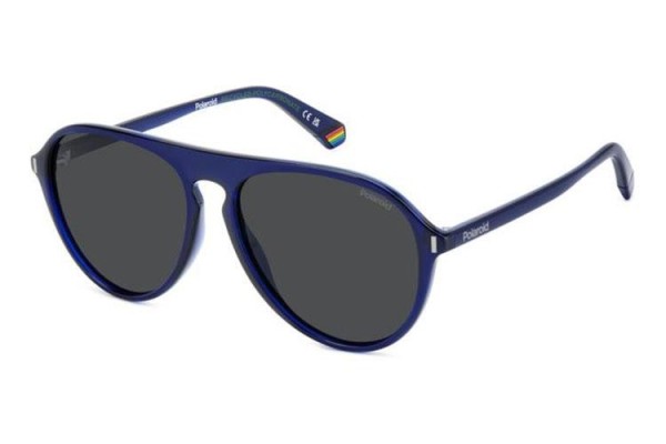 Слънчеви очила Polaroid PLD6225/S PJP/M9 Polarized Пилотни Синя