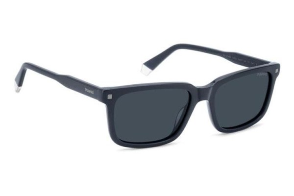 Слънчеви очила Polaroid PLD4174/S/X PJP/C3 Polarized Правоъгълни Синя