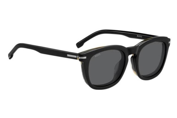 Очила BOSS BOSS1725/G/CS QF6/M9 Polarized Правоъгълни Черна